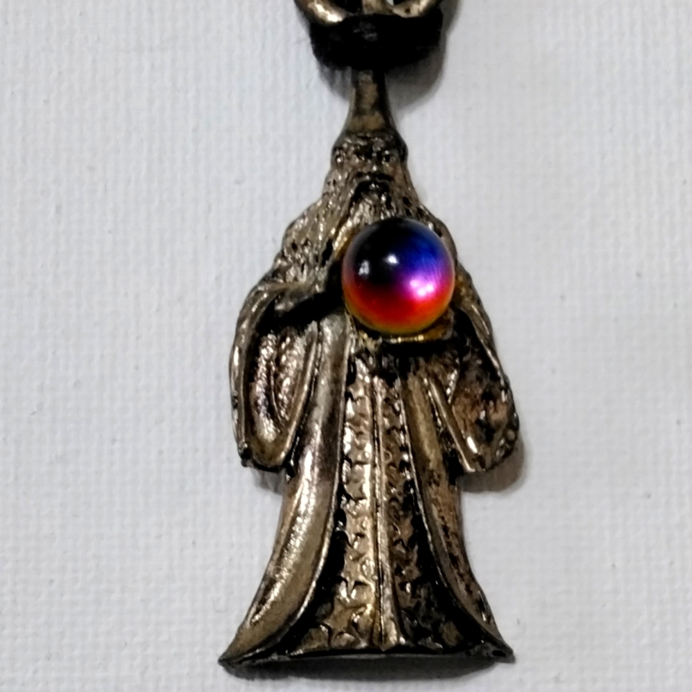 Pewter Wizard Necklace